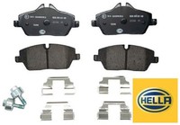 Hella 8DB355021-881 Bremsbelagsatz FüR Scheibenbremse Bremsbelagsatz FüR BMW