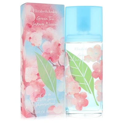 Green Tea Sakura Blossom by Elizabeth Arden Eau De Toilette Spray 3.3 oz for ...