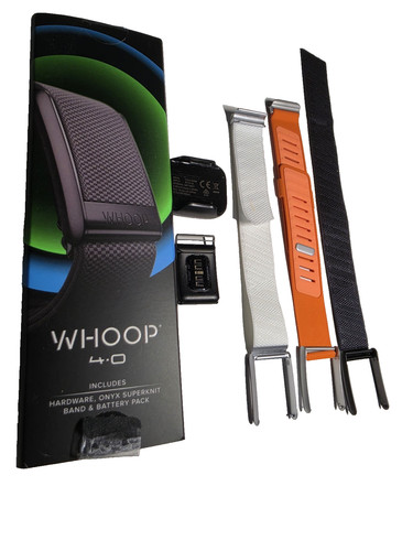 NEW FULL SET WHOOP 4.0 Fitness Tracker + Battery Pack Charger + 3 Bands