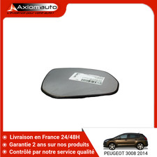 Glace de rétroviseur Peugeot 3008