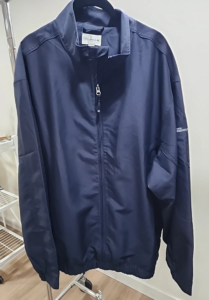 Gilet Homme Cutter & Buck Sans Manches Polyester Fermeture Éclair Intégrale - Taille M - Rouge Bruyère