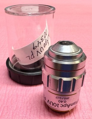Olympus 10X Microscope DPlanApo10 UV PL Phase Contrast Plan Apochromat Objective