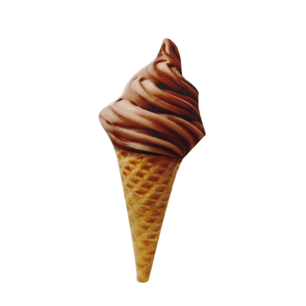 Pet Dog Plush Canvas Toy Simulation Dessert Ice Cream Chew Squeak Toys Chocolate