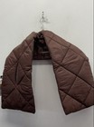 Eddie Bauer Women's Quilted Scarf Concord Brown Insulated Nylon Puffer OS NWT — photo 2