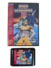 King Of The Monsters 2 Sega Genesis (1992, Takara) Authentic, Tested, No Manual