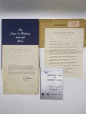 Pratt And Whitney Aircraft Story Book Aviation History & Employee Memorabilia