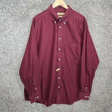 Roundtree & Yorke Gold Label Dress Shirt Mens 2XT Perfect Performance No Iron