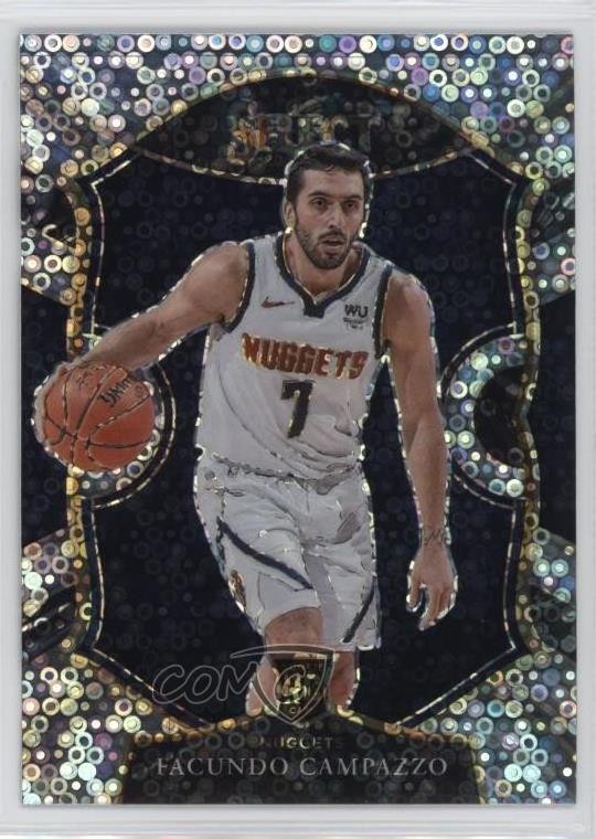 2020-21 Panini Select Concourse Disco Prizm Facundo Campazzo #83 3g6