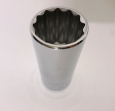 New Craftsman 12-drive 27mm Deep 12pt Socket Chrome 12-point Metric 27 Mm New Craftsman 12-drive 27mm Deep 12pt Socket Chrome 12-point Metric 27 Mm