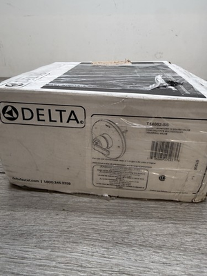 #ad #ad Delta T14062 SS Lineax 14 Series Pressure Balanced Trim Kit Stainless *READ* $43.99