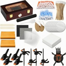Card Flattening Kit with Wooden Box Allall-Inclusive Card Repair Kit With