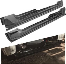 Rocker Panel Extended Pair Compatible with 2009-2014 Ford F150 Truck Super Cab