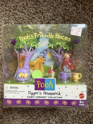 1998 Mattel Comfy Corners Collection Pooh's Friendly Places Tigger's Hammock