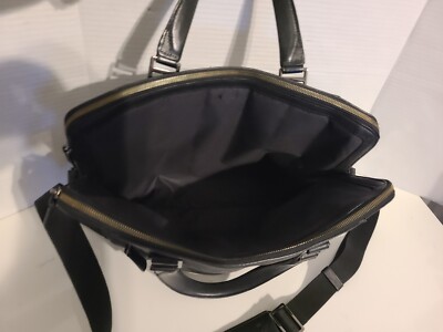 TUMI 68516D Beacon Hill 2-Way Leather Briefcase Purse. Good