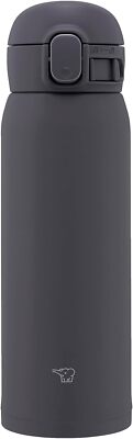 Zojirushi Stainless Thermos Mug Bottle SM-WS48-BM 480ml Soft Black 2023 Model