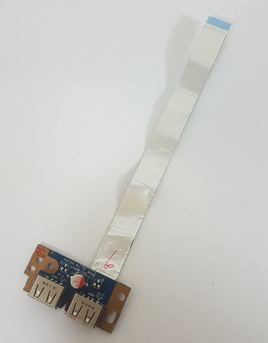 Carte Port USB Pour Toshiba Satellite L550/L550D/L555/L555D - Réf. LS-4972P, Occasion Fonctionnelle