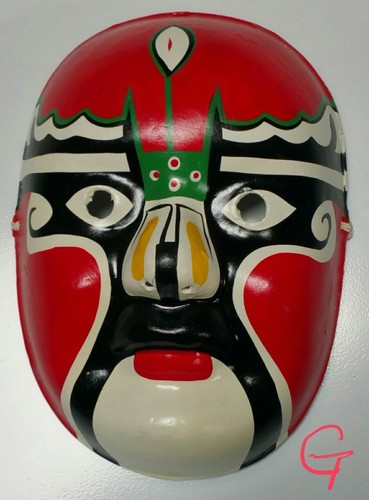Hand Painted Chinese Peking Beijing Opera Mask - Picture 7 of 15