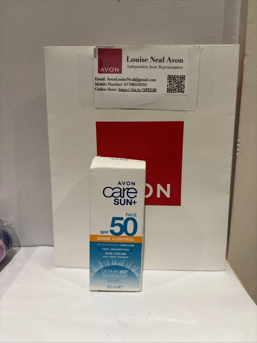 Avon Care Sun Face & Body shine control Moisturising Sun Cream SPF50 - 50ml