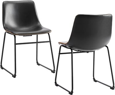 Set of 2 18'' 26'' 30'' inch Counter Height Bar Stools Pub Modern Leather Barstool