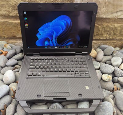 Dell Latitude 14 Rugged 5420 Laptop  i7-8650U 32GB 512 SSD TOUCH 4G WEBCAM BLACK