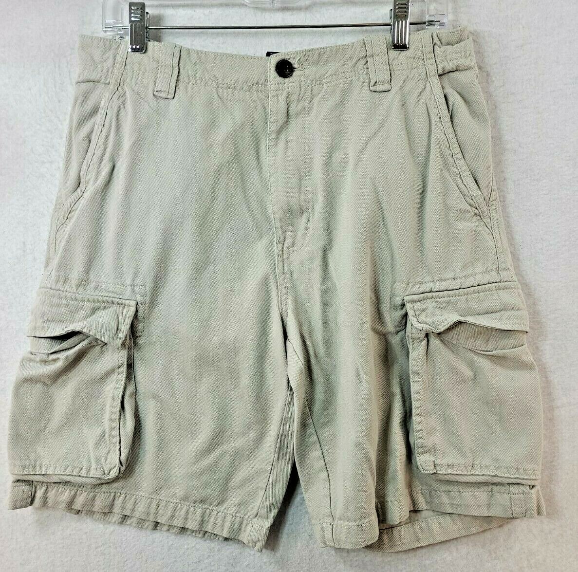 Chaps Mens 32 Beige Cargo Shorts Gem