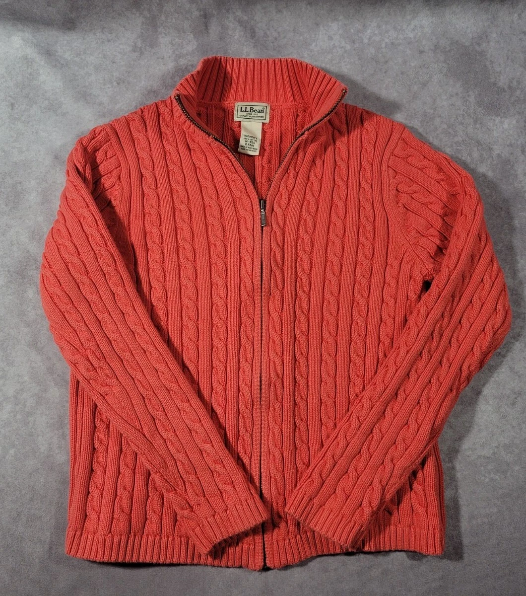 Ll bean womens fisherman sweater cheap