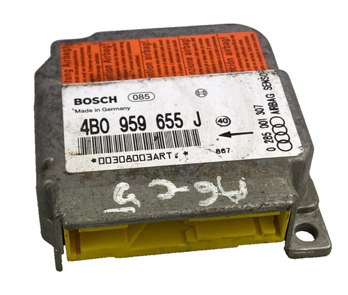 Audi A6 4B SRS Steuergerät 4B0959655J 0285001307 Kabelbaum für Sicherheitssystem