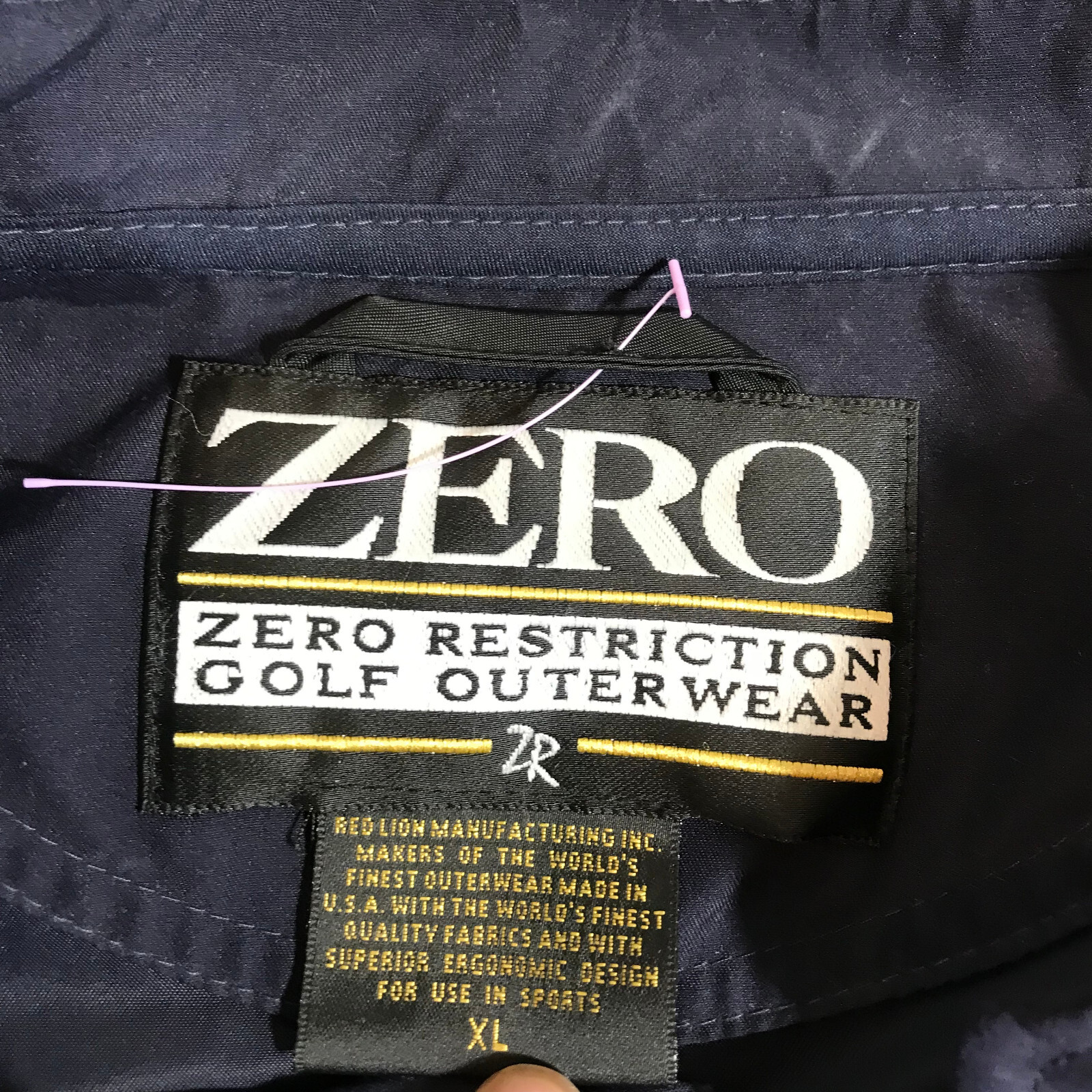 ZERO RESTRICTION Jacket Mens Extra Large Snap Pul… - image 5