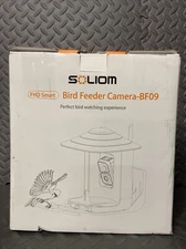 Soliom Bird Feeder Camera BF09 FHD Smart Live Video Motion Detection Open Box 11