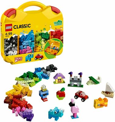 NEW 10713 LEGO CLASSIC Creative Suitcase Yellow Box Building Toy