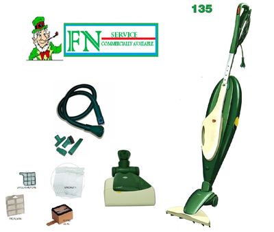 KIT 12 sacchetti per aspirapolvere 12 Profumi 2 Filtro HEPA 2 Filtro motore adatti per Vorwerk Folletto VK 135 136 - VK135, VK136 - FP 135 136 - FP135/136 - con microfibra speciale