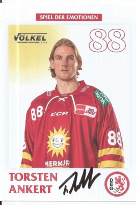 Torsten Ankert / Düsseldorfer EG - DEG / Saison 2023-2024 / Autogrammkarte