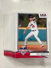  Lot (50) KYLE BRNOVICH Orioles 2019 Panini Stars & Stripes USA Baseball cards