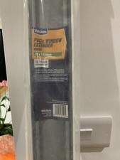 Wickes PVCu Window Extender Add-on White Door Frame Extension Packer 1850mm