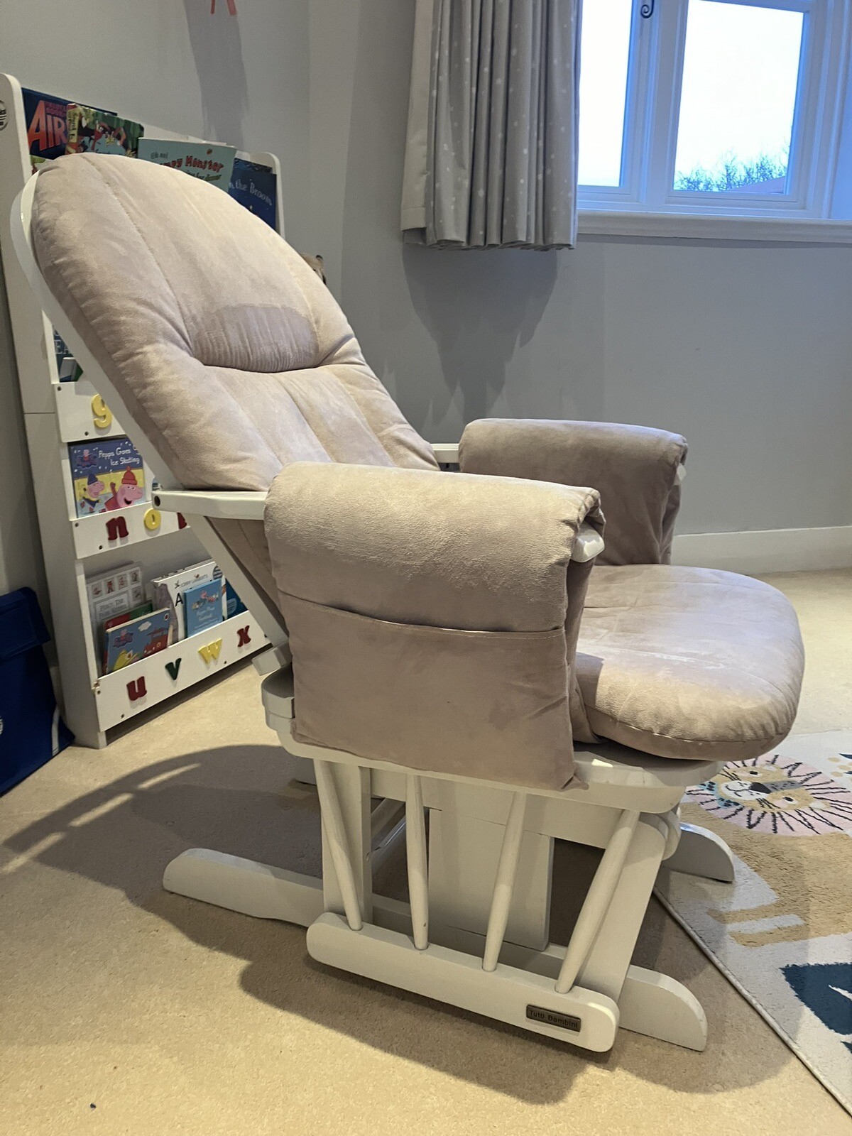 Tutti Bambini Nursing Rocking Chair And Foot Stool 5060335644251 eBay