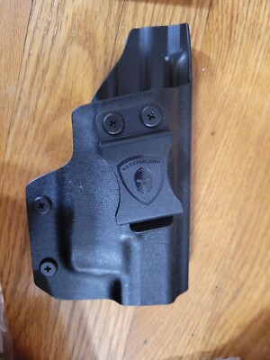 WARRIORLAND  Kydex Holster Fit S&W M&P Shield , BLACK