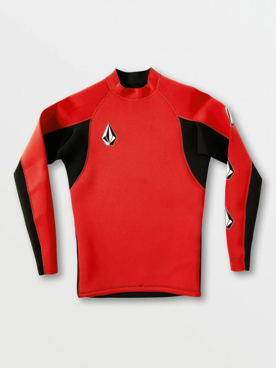 Volcom Stone Neo UPF 50 Wetsuit Jacket (XL) A9612001 Red | eBay