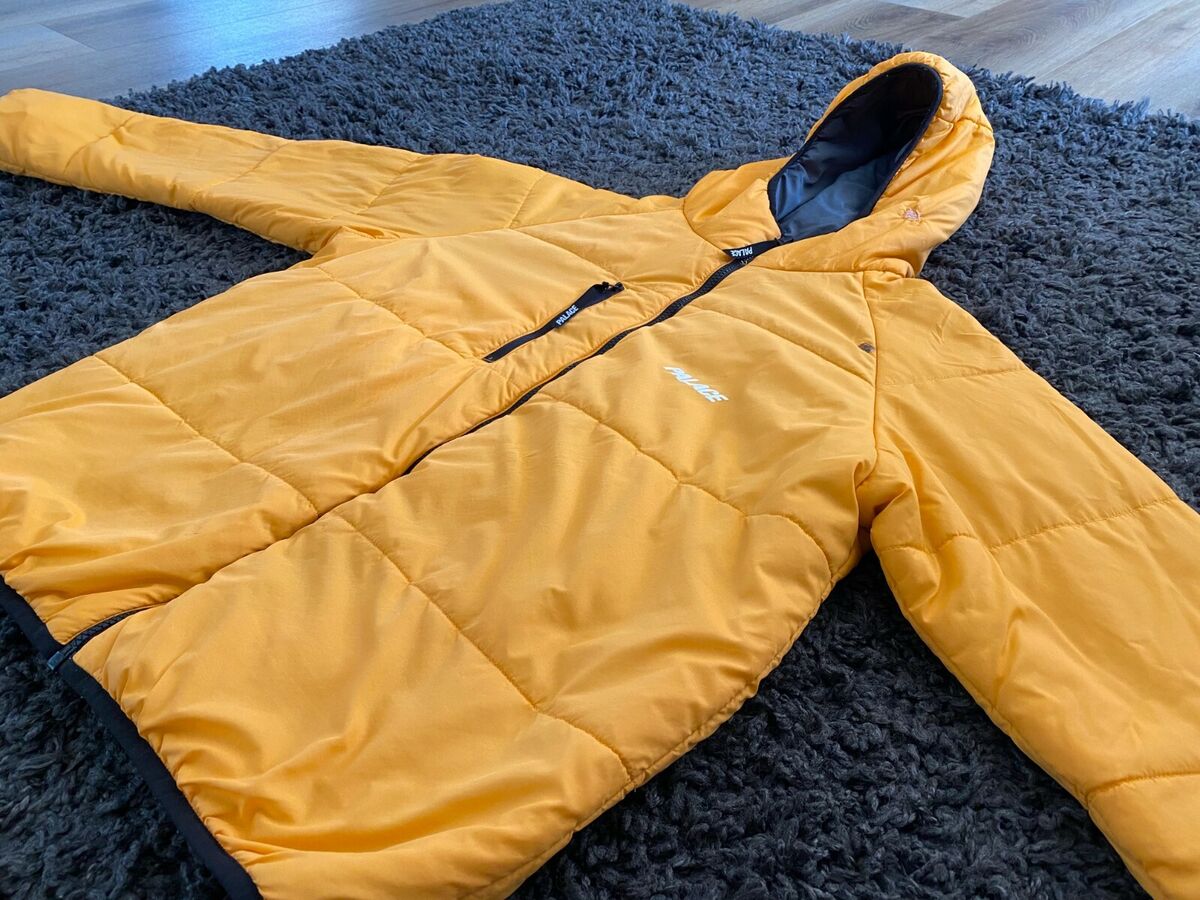 Palace Reversible Thinsulate Jacket - Medium - Cool Grey/Sun