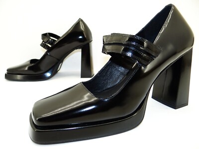 Jeffrey Campbell Magnus Pumps High Heels Absatzschuhe Damen Schuhe Leder Gr.40