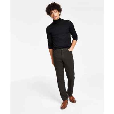 TOMMY HILFIGER MODERN-FIT FOUR POCKET TWILL DRESS PANTS SIZE 44W X 30L NEW