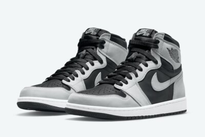 Nike Air Jordan 1 High OG Shadow 2.0 Mens 12 US Basketball Gray College Sneakers