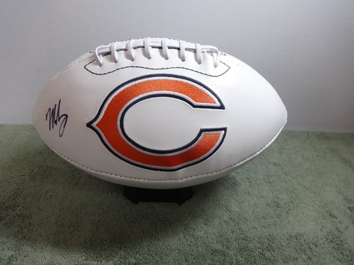 MIKE SINGLETARY CHICAGO BEARS SIGNED LOGO FOOTBALL W/COA - Picture 2 of 3
