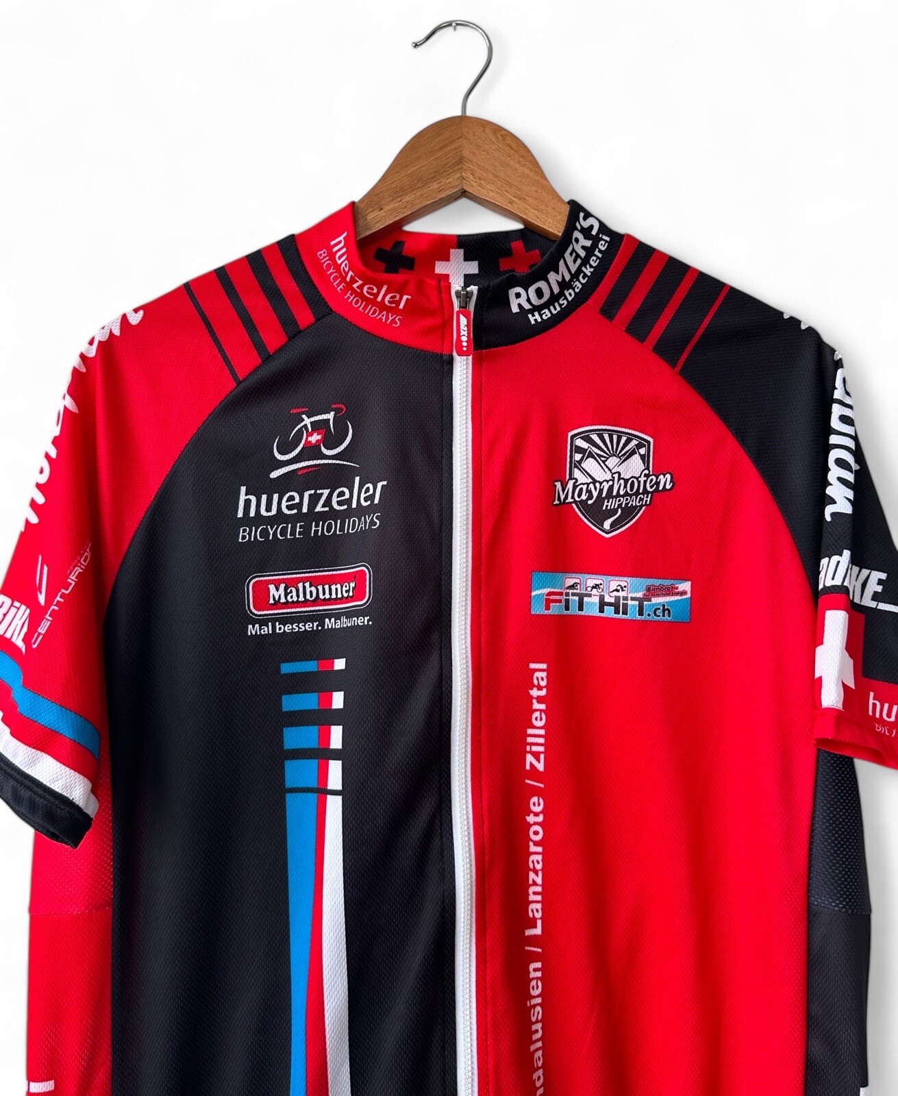 Cycling Pro Team Max Huerzeler Mens Jersey Shirt Size L