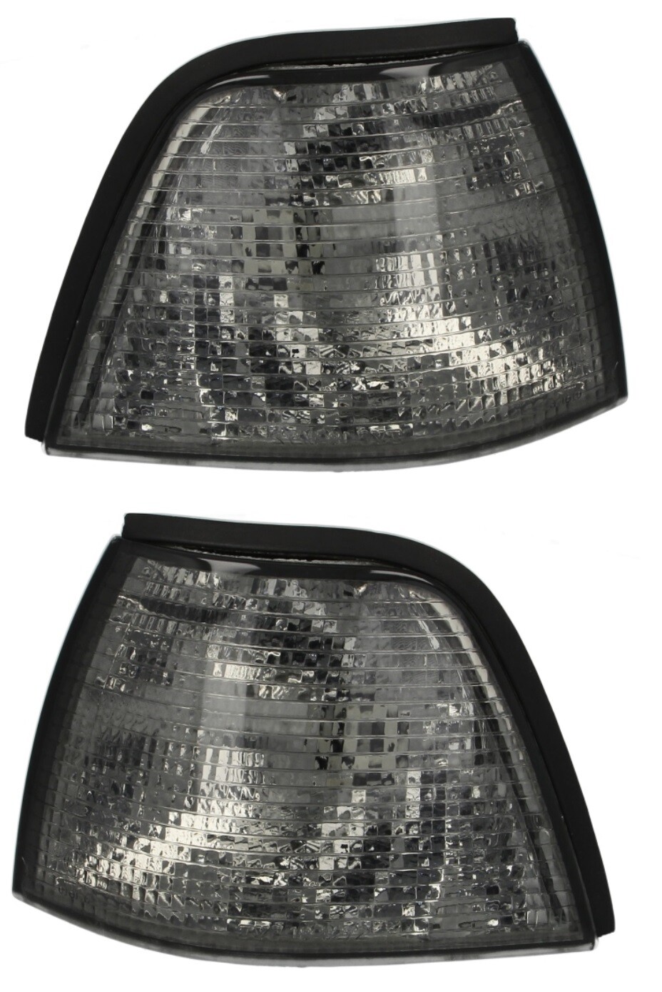 Clignotants avant pour BMW E36 noir fumé | Paire droite et gauche phase 1