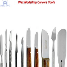 Dental Laboratory Tools Carvers Mixing Cement Dentist Wax Modelling Spatulas CE