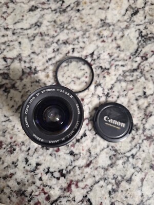 Canon EF Ultrasonic Zoom Lens 28-80mm 1:3.5-5.6 III⁄no Rear Cap Cover