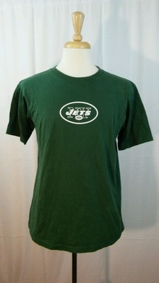 REEBOK New York Jets Men's Green T-Shirt Sz L ''TOM LINSON 21''