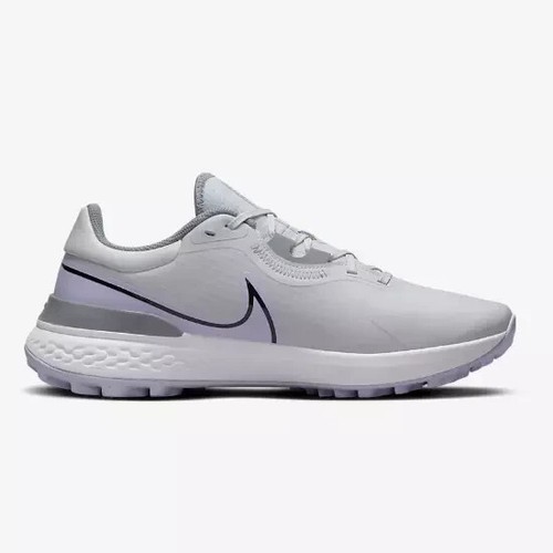 Nike Men's Infinity Pro 2 Wide Golf Shoes Photon Dust Violet Frost Choose Size - Picture 2 of 10