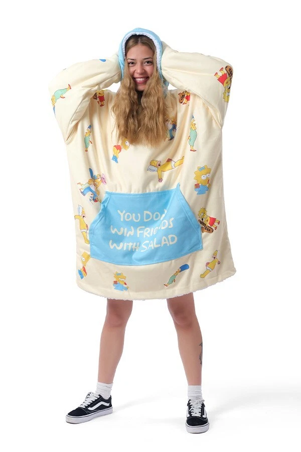 SIMPSONS HOODIE BLANKET