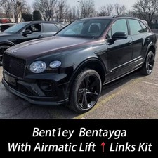 For 16+ Bentley Bentayga Air Suspension Adjustable Lifting Links Rise Kit Module